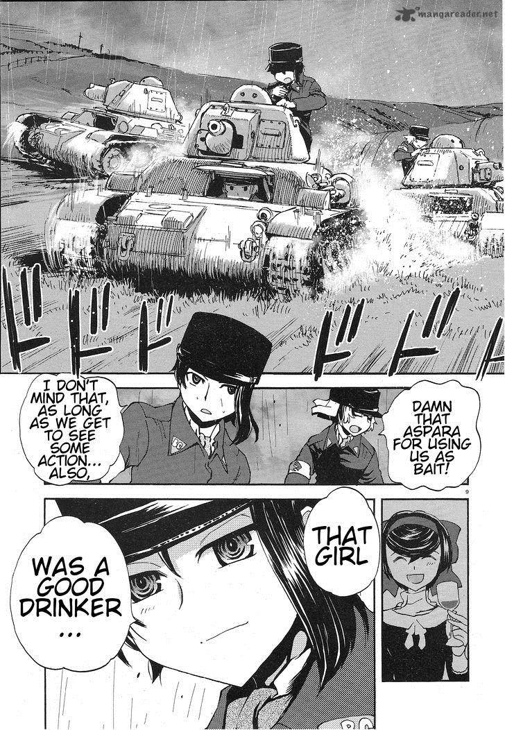 Girls Panzer Ribbon No Musha Chapter 6 Page 8