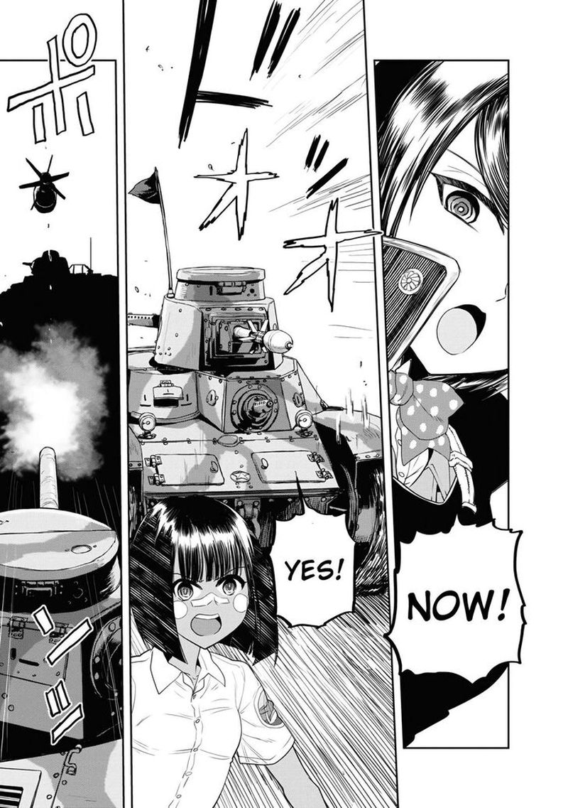 Girls Panzer Ribbon No Musha Chapter 60 Page 17