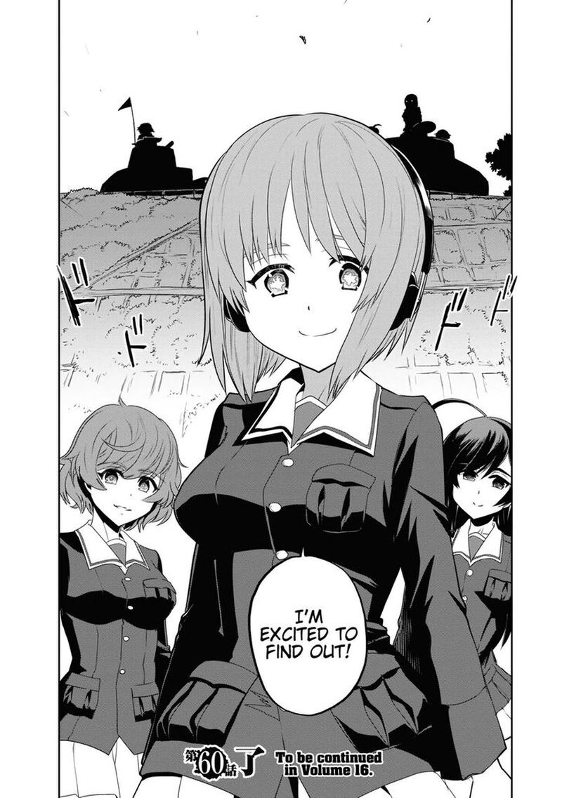 Girls Panzer Ribbon No Musha Chapter 60 Page 40