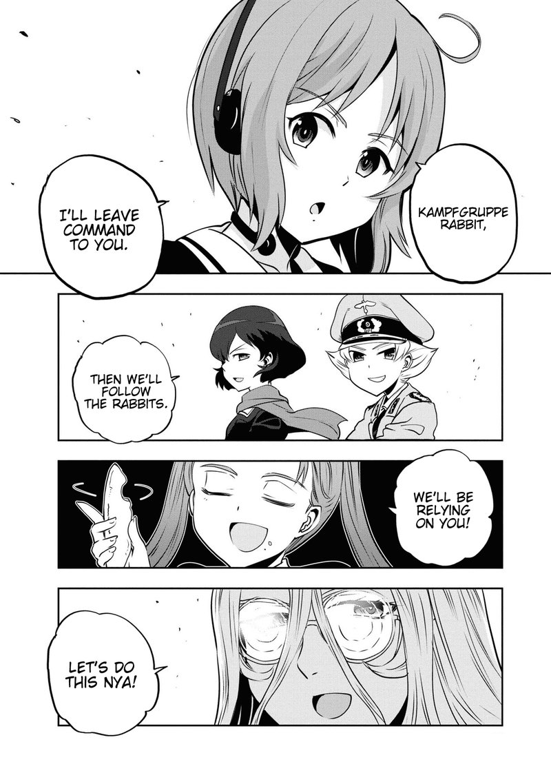 Girls Panzer Ribbon No Musha Chapter 61 Page 12