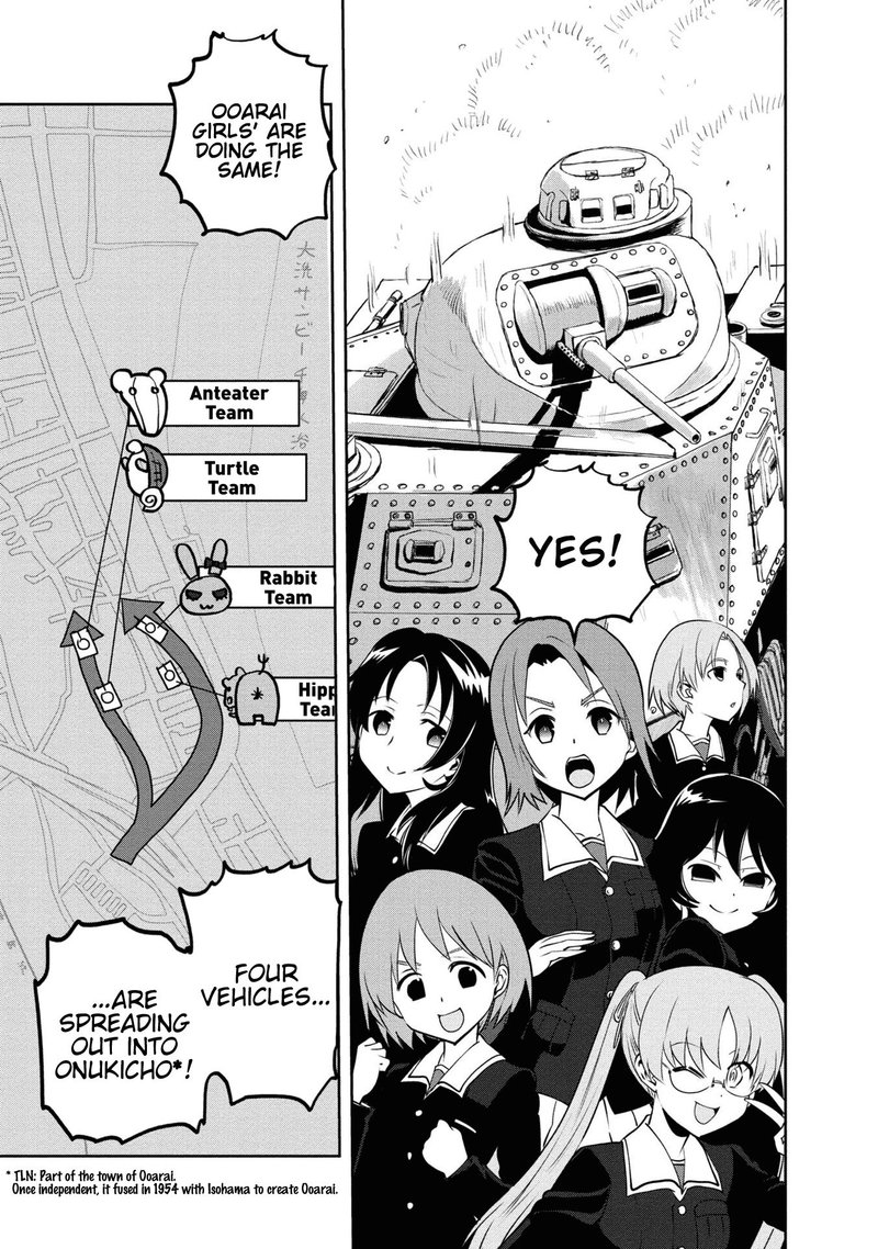 Girls Panzer Ribbon No Musha Chapter 61 Page 13