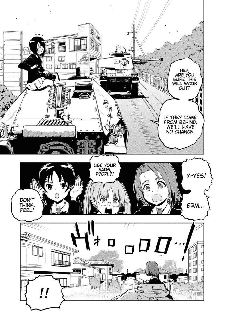 Girls Panzer Ribbon No Musha Chapter 61 Page 17