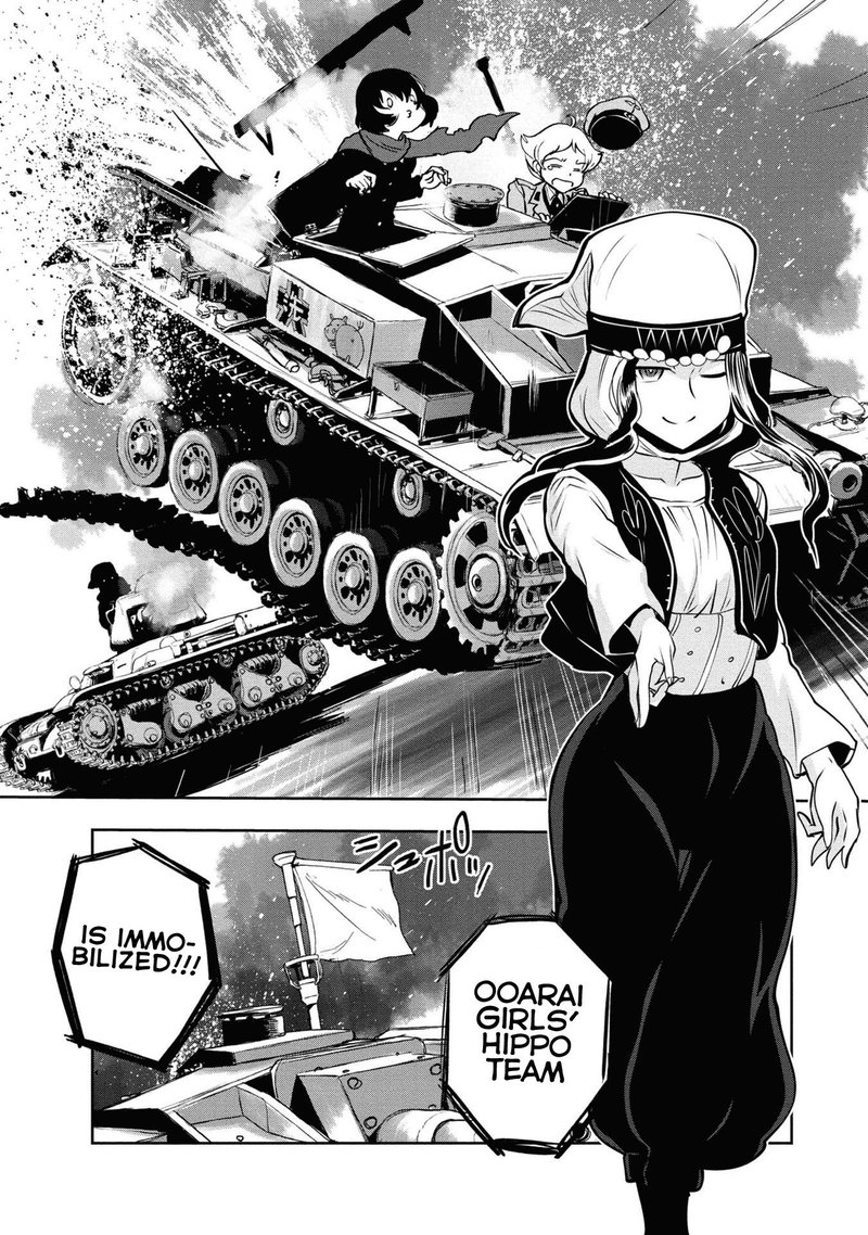 Girls Panzer Ribbon No Musha Chapter 61 Page 22