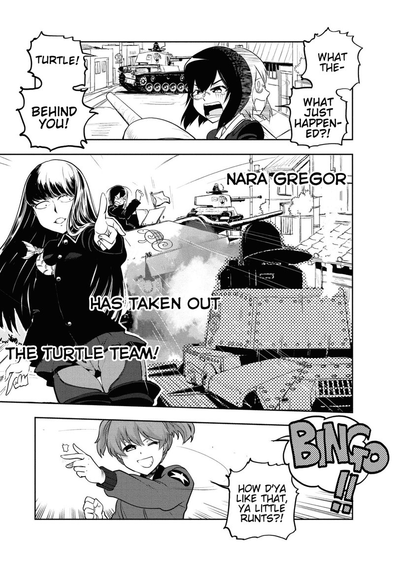 Girls Panzer Ribbon No Musha Chapter 61 Page 23