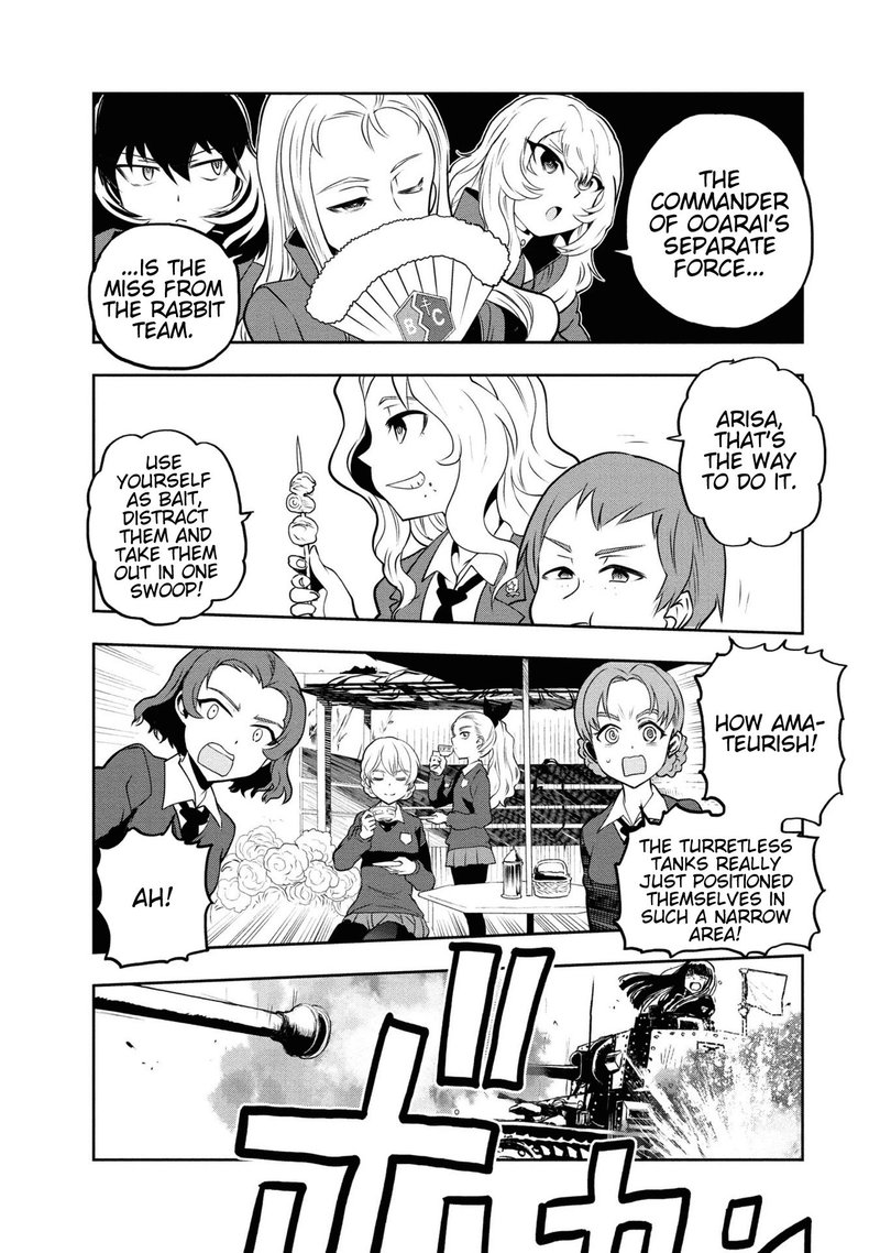 Girls Panzer Ribbon No Musha Chapter 61 Page 24
