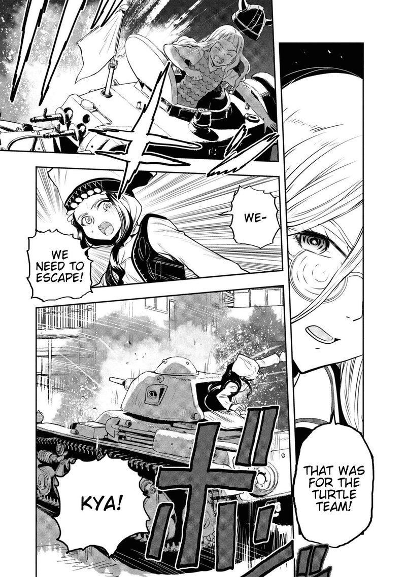 Girls Panzer Ribbon No Musha Chapter 61 Page 25