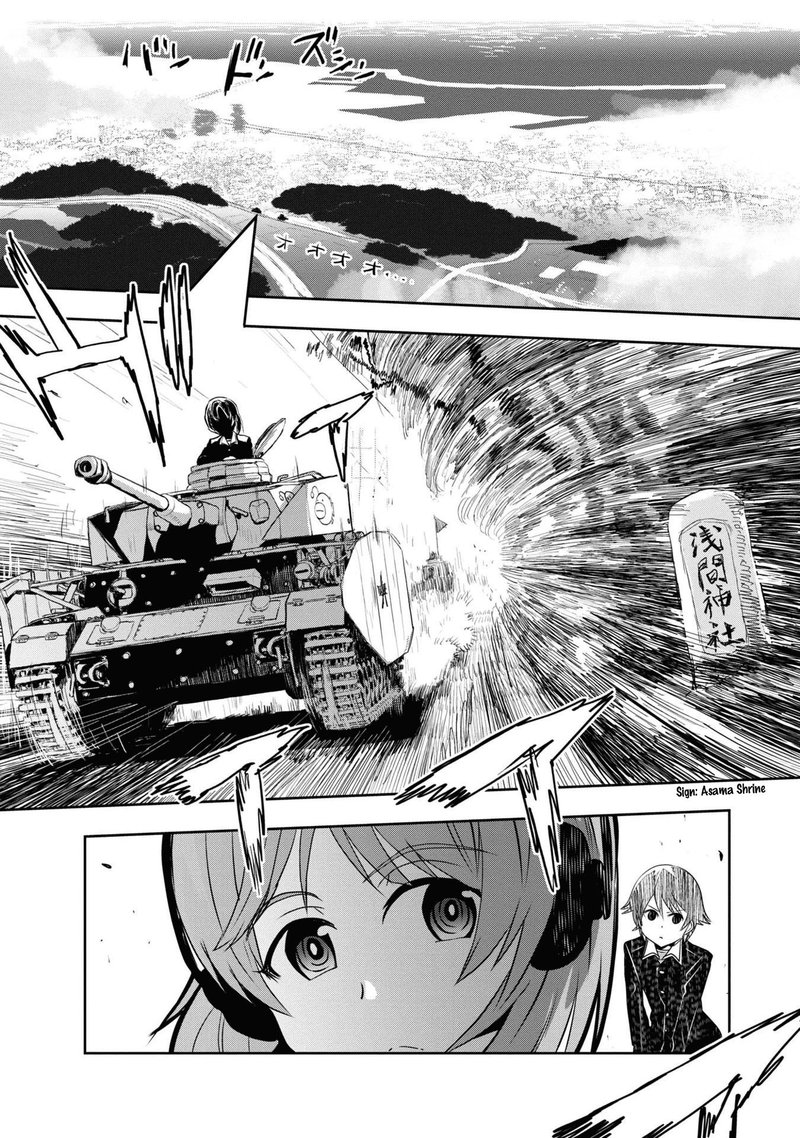 Girls Panzer Ribbon No Musha Chapter 61 Page 32