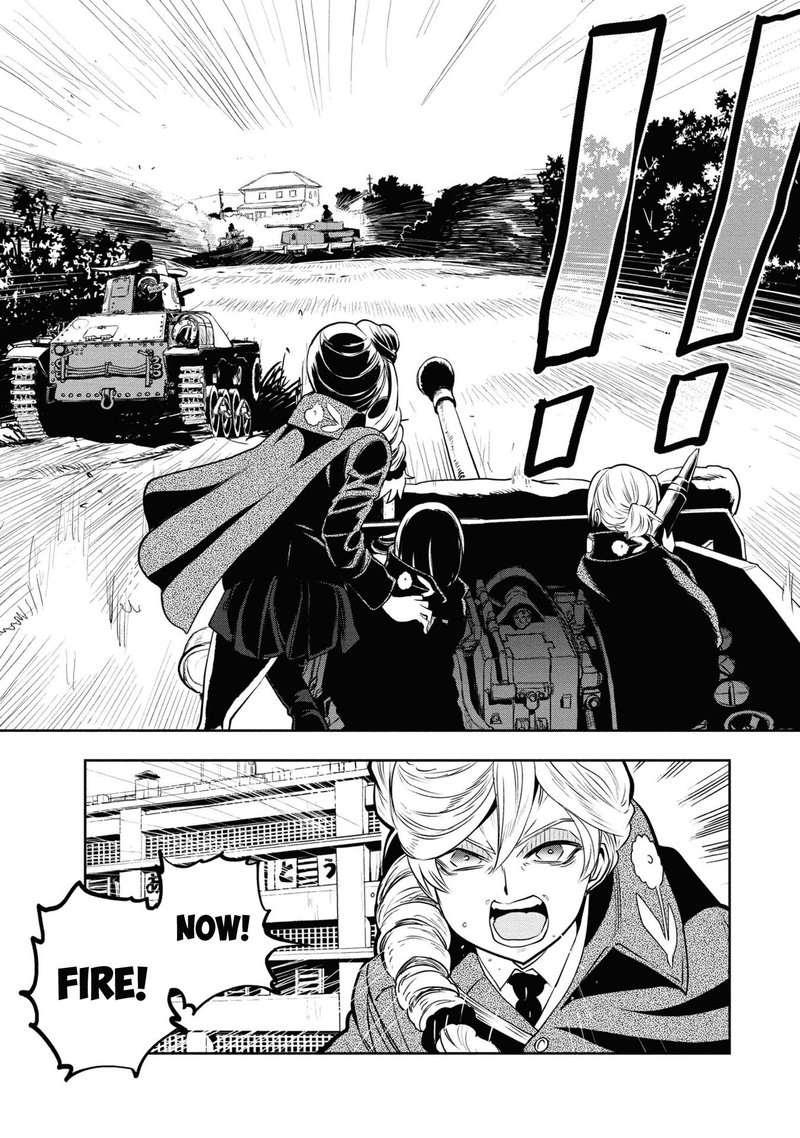 Girls Panzer Ribbon No Musha Chapter 61 Page 36