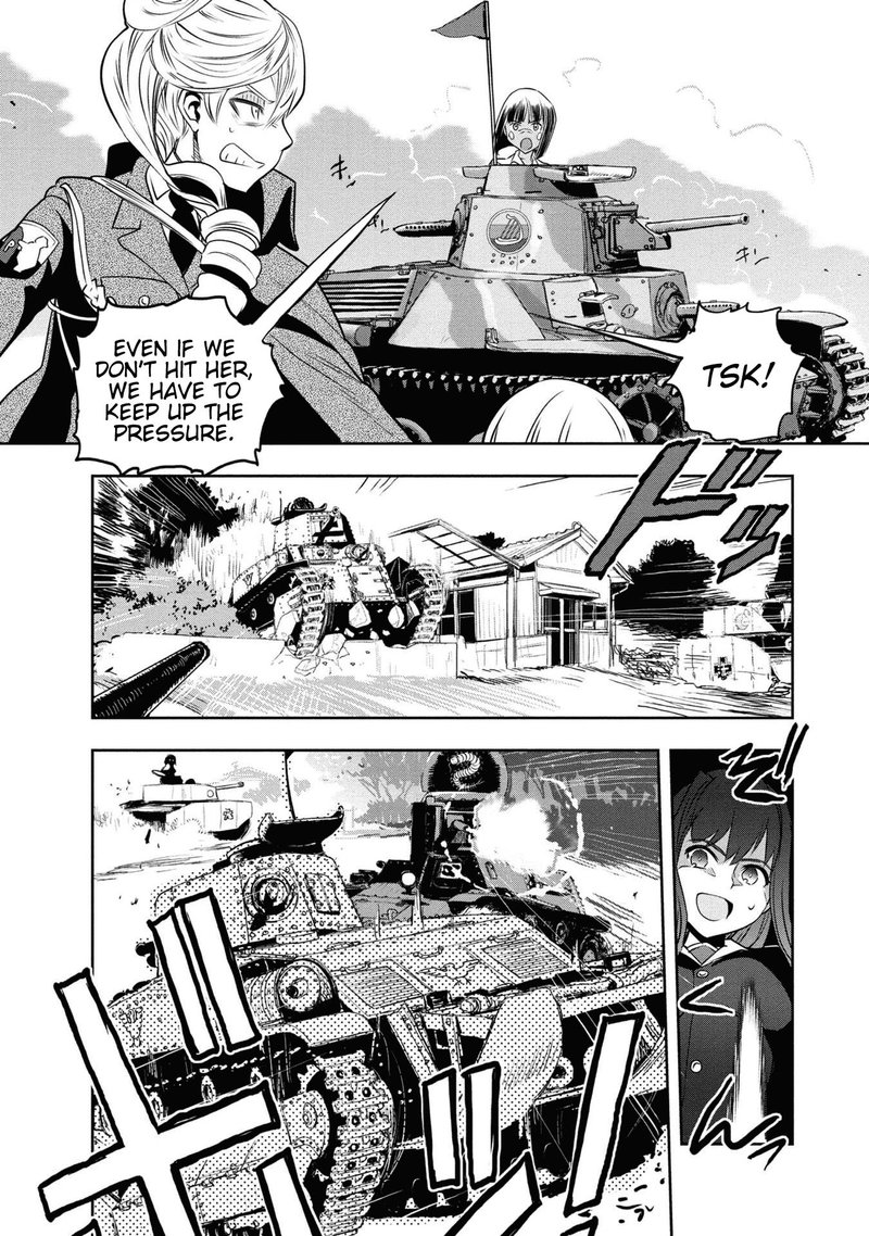 Girls Panzer Ribbon No Musha Chapter 61 Page 38