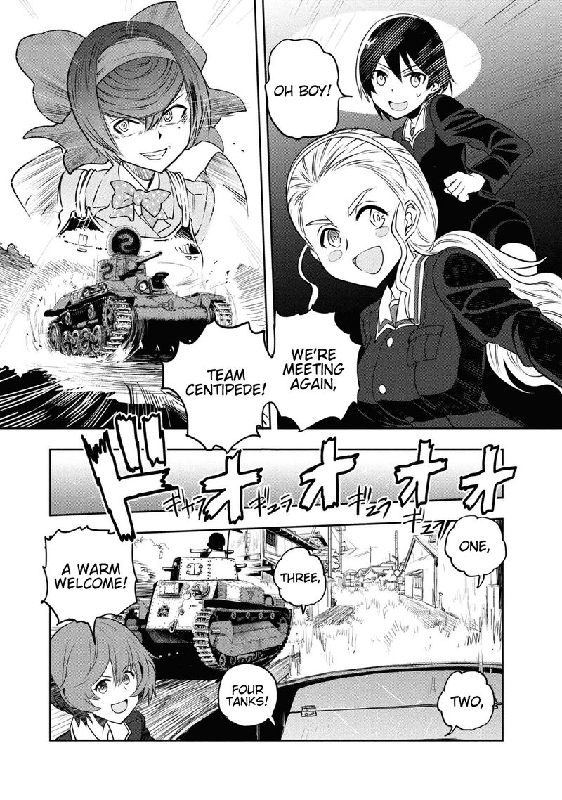 Girls Panzer Ribbon No Musha Chapter 61 Page 39