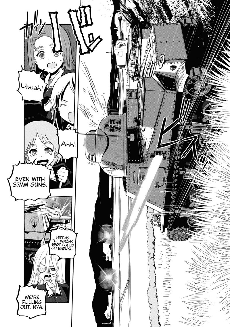 Girls Panzer Ribbon No Musha Chapter 61 Page 41