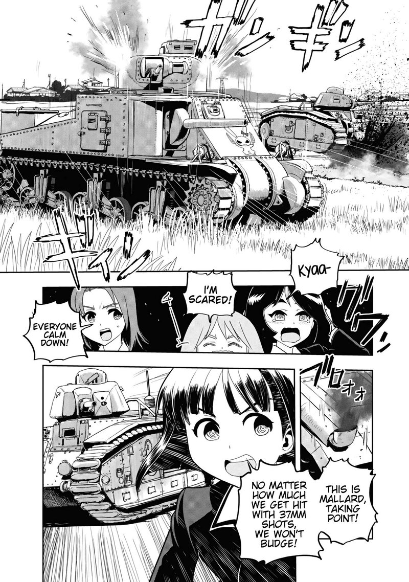 Girls Panzer Ribbon No Musha Chapter 61 Page 62