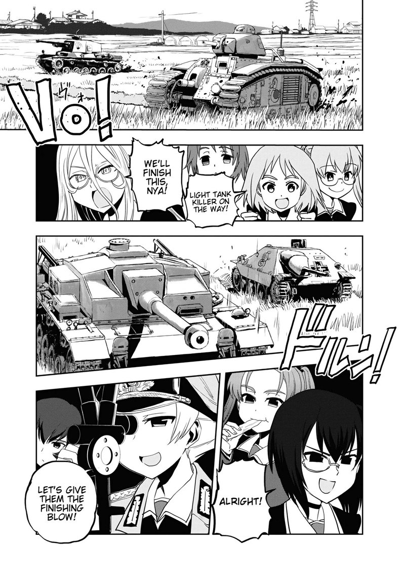 Girls Panzer Ribbon No Musha Chapter 61 Page 64