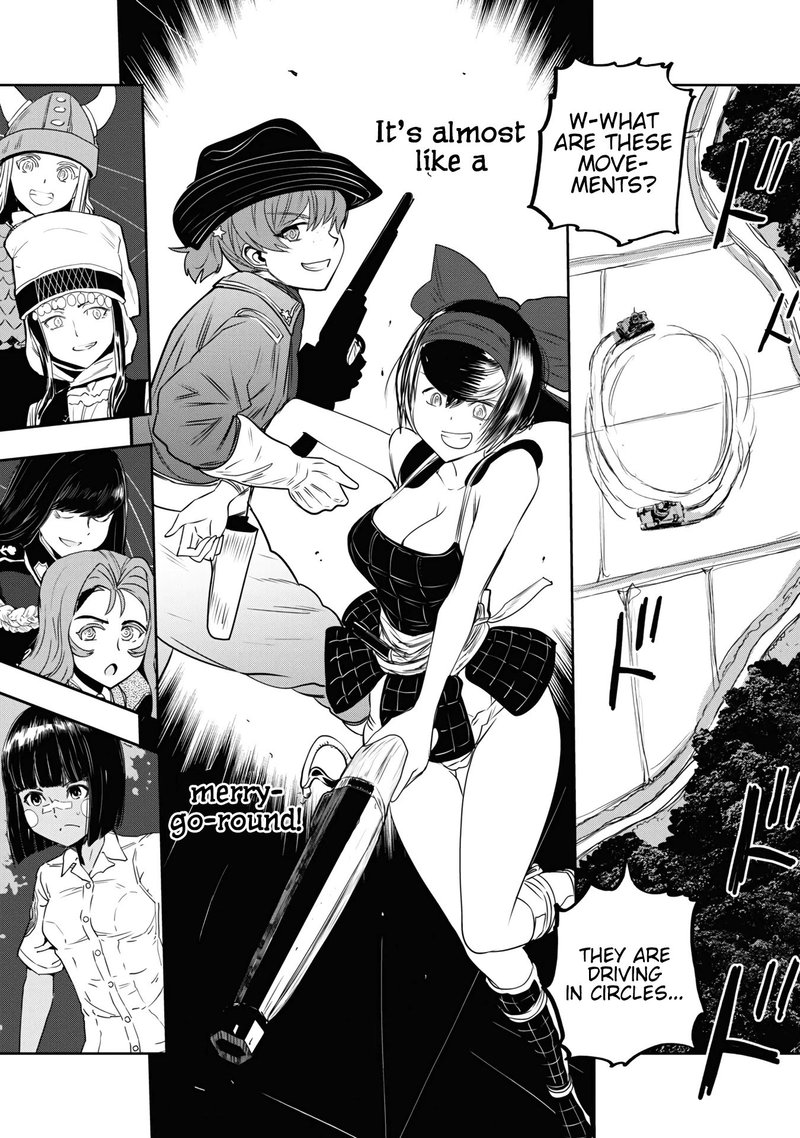 Girls Panzer Ribbon No Musha Chapter 61 Page 65
