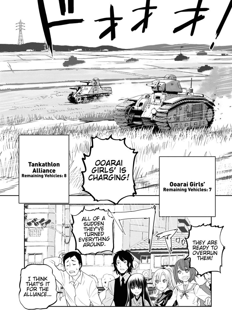 Girls Panzer Ribbon No Musha Chapter 61 Page 68