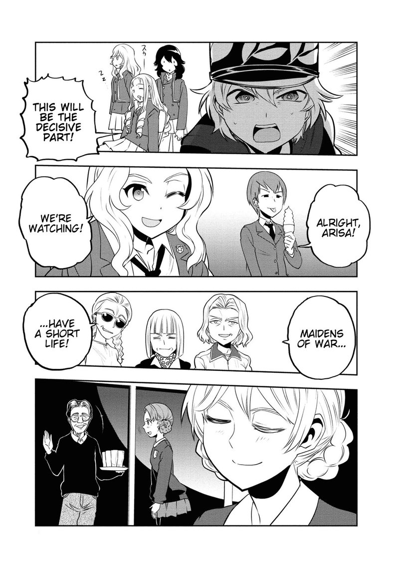 Girls Panzer Ribbon No Musha Chapter 61 Page 7
