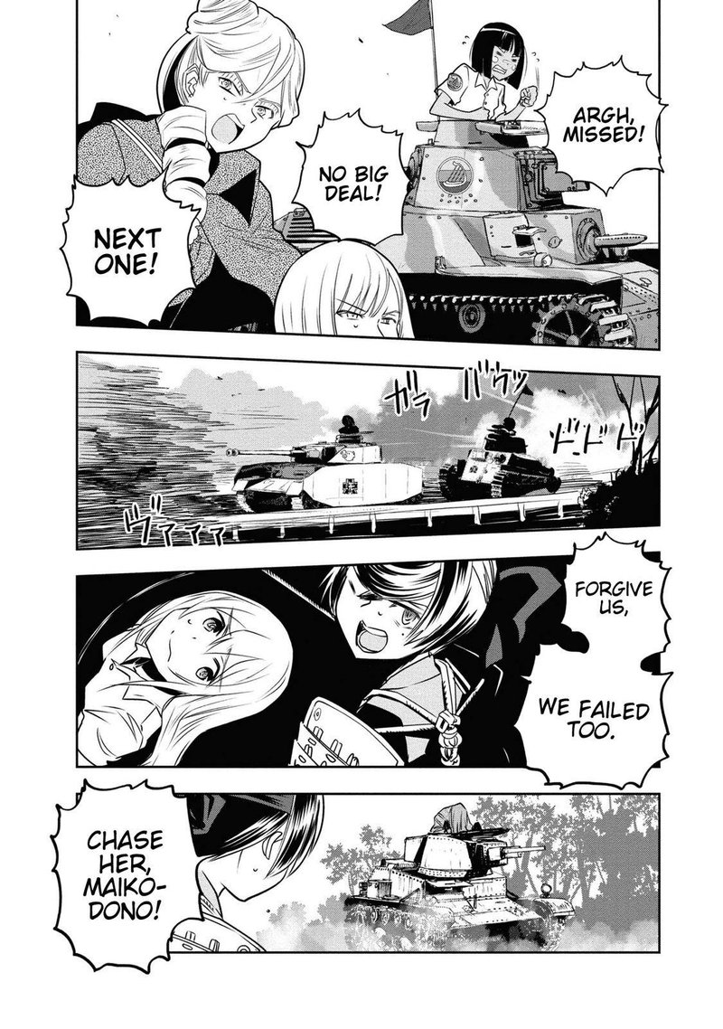 Girls Panzer Ribbon No Musha Chapter 62 Page 12