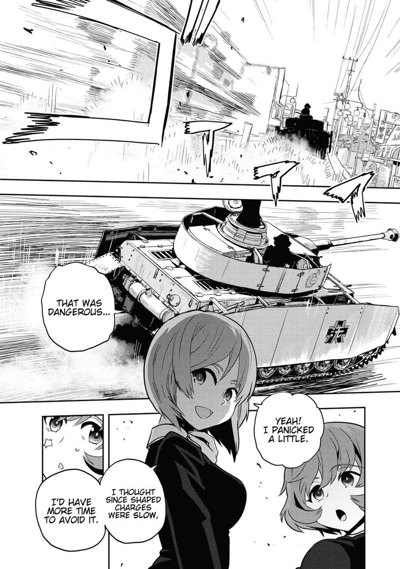 Girls Panzer Ribbon No Musha Chapter 62 Page 14