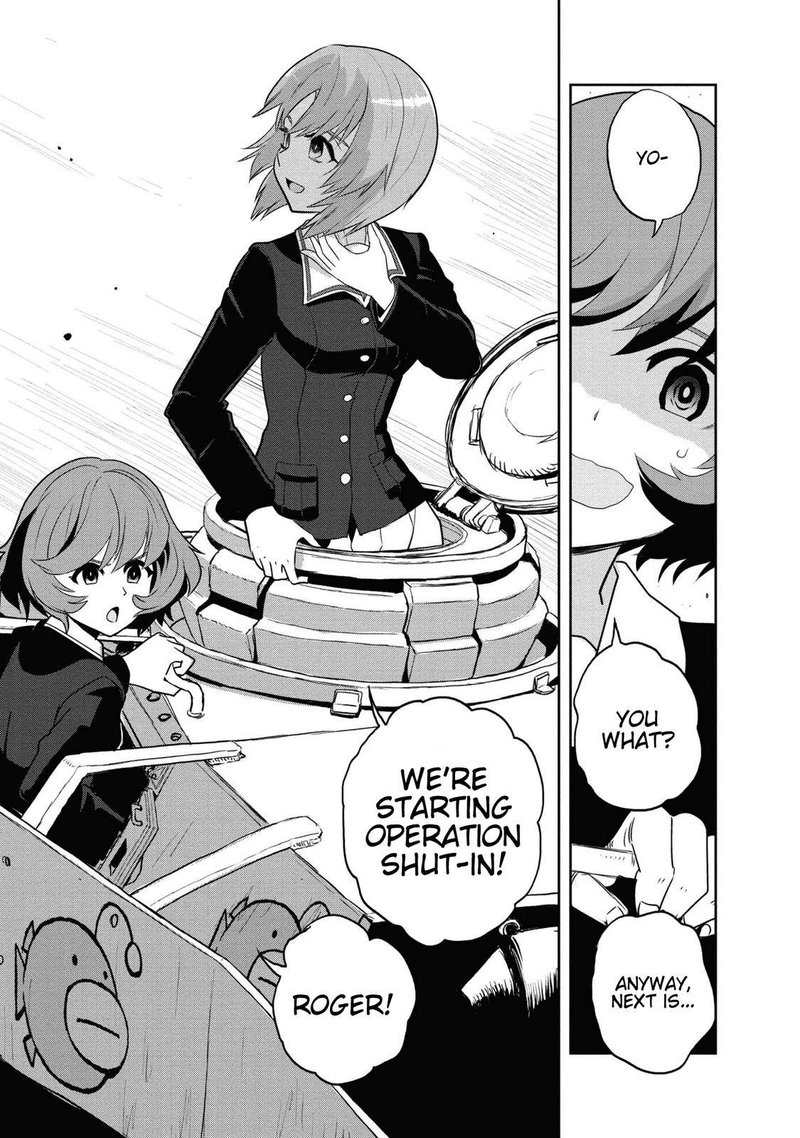 Girls Panzer Ribbon No Musha Chapter 62 Page 15