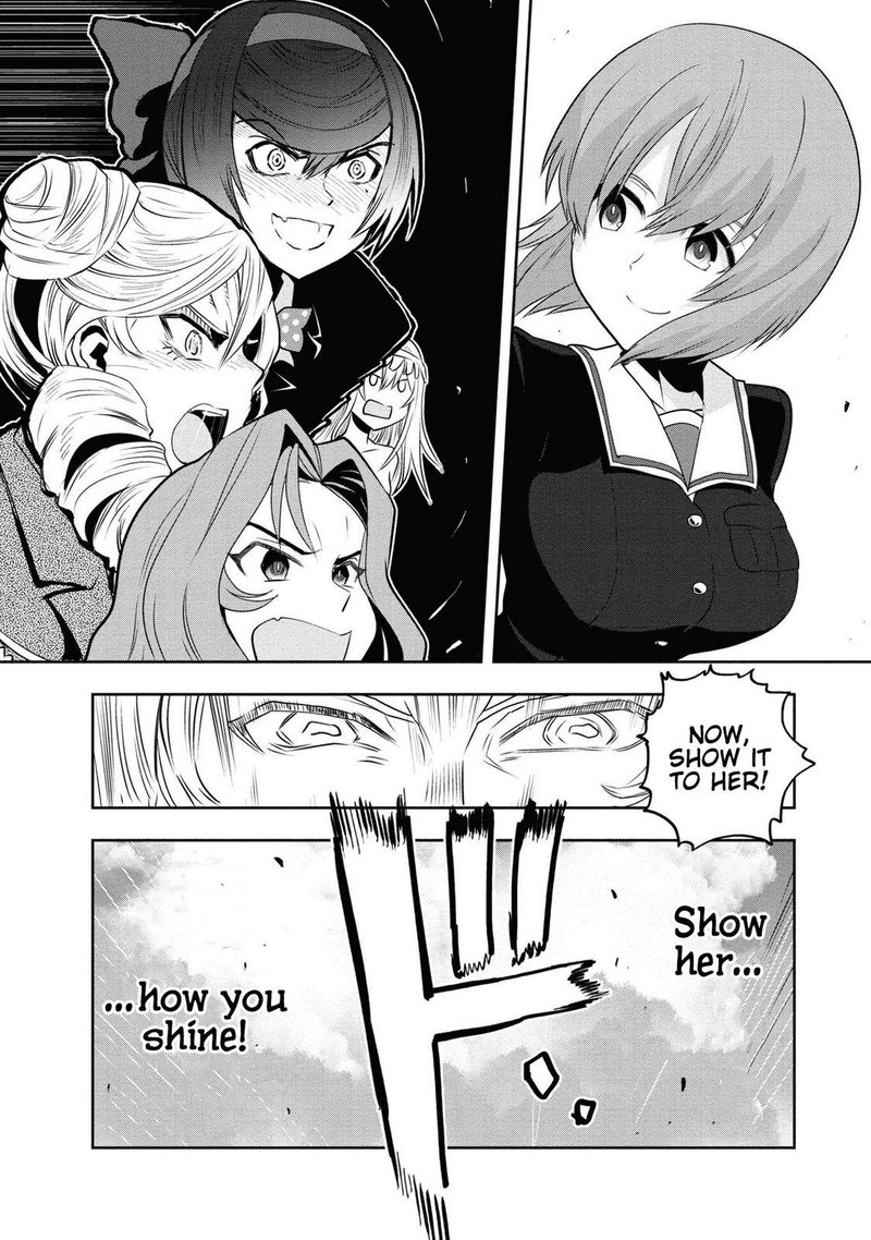 Girls Panzer Ribbon No Musha Chapter 62 Page 20