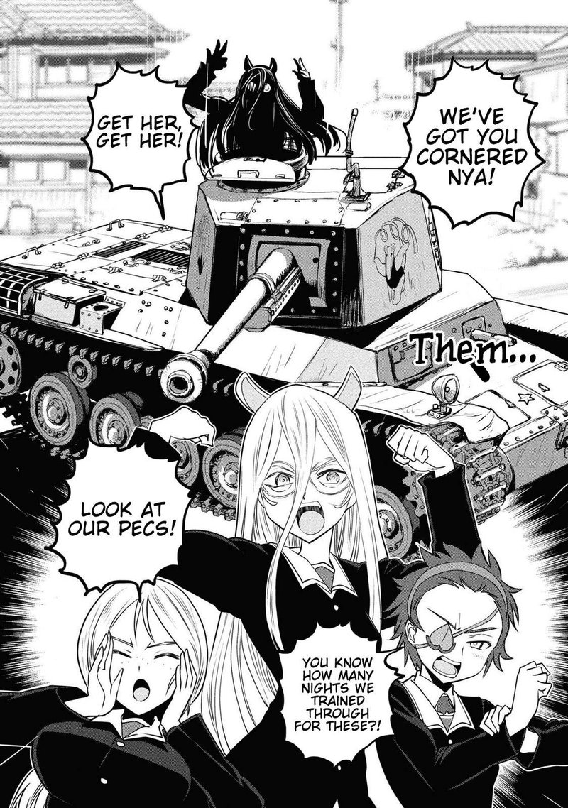 Girls Panzer Ribbon No Musha Chapter 62 Page 34