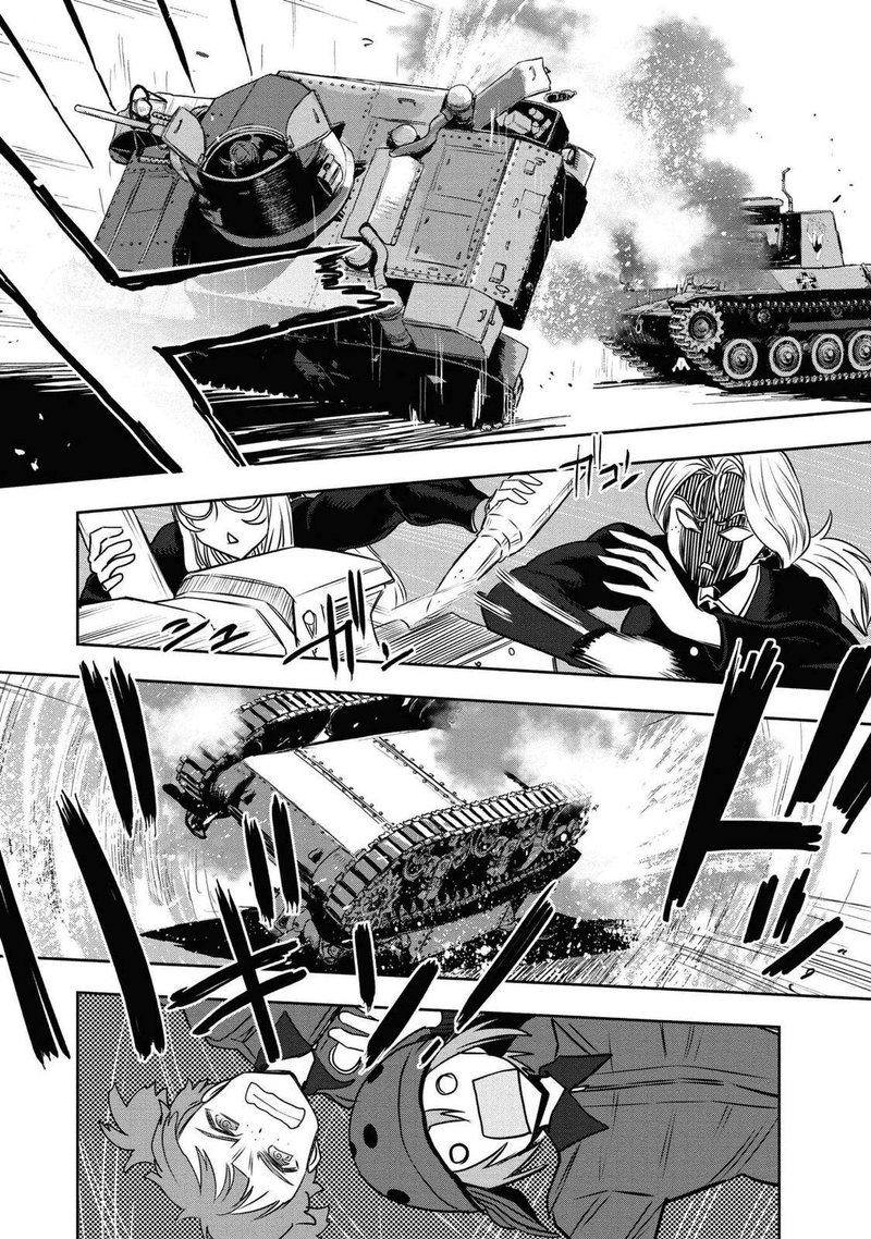 Girls Panzer Ribbon No Musha Chapter 62 Page 37