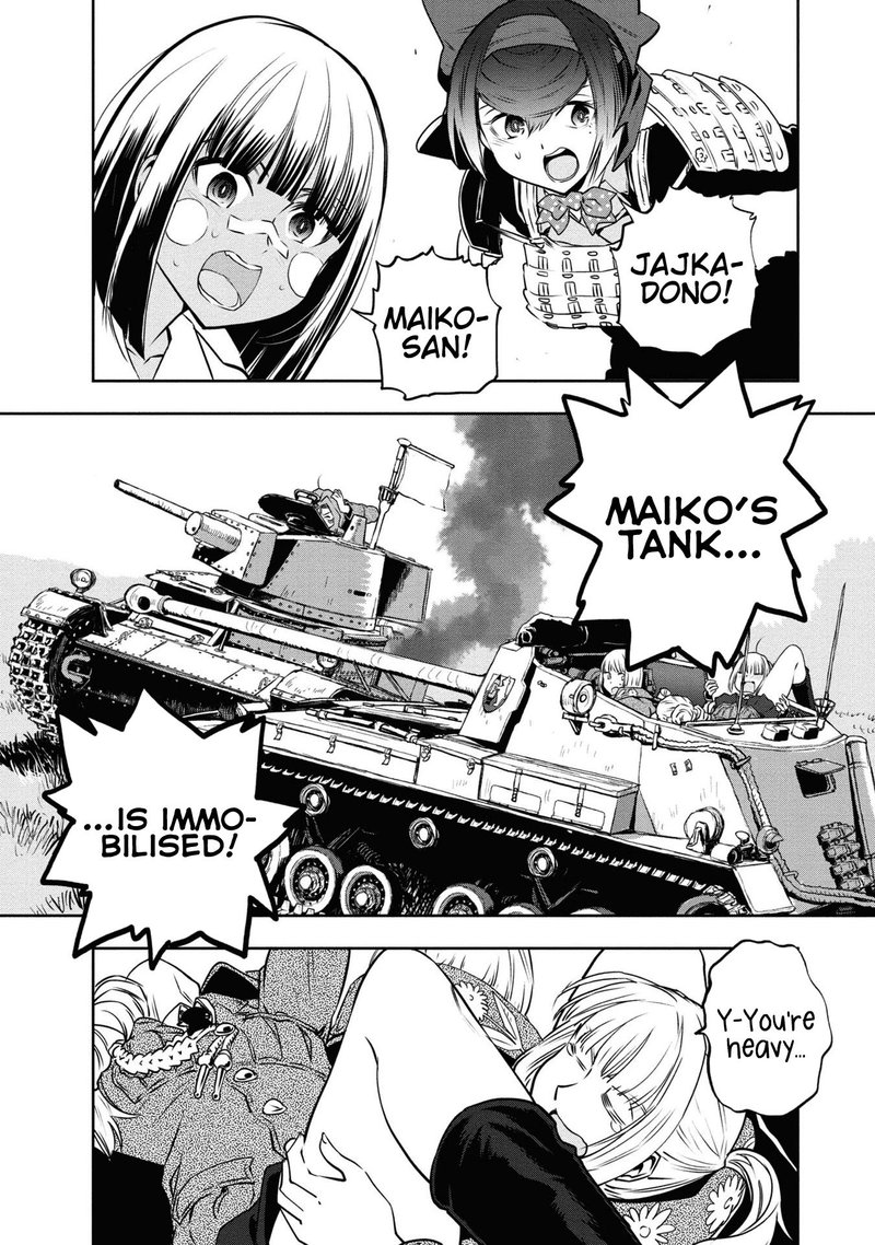 Girls Panzer Ribbon No Musha Chapter 63 Page 19