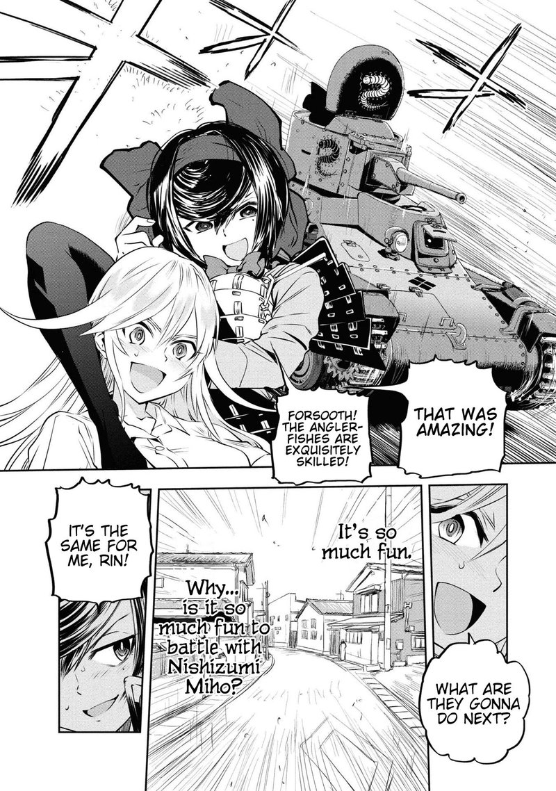 Girls Panzer Ribbon No Musha Chapter 63 Page 23