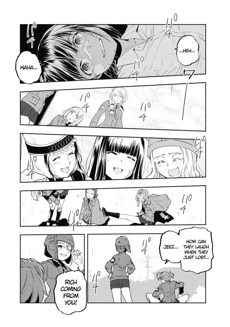 Girls Panzer Ribbon No Musha Chapter 64 Page 14