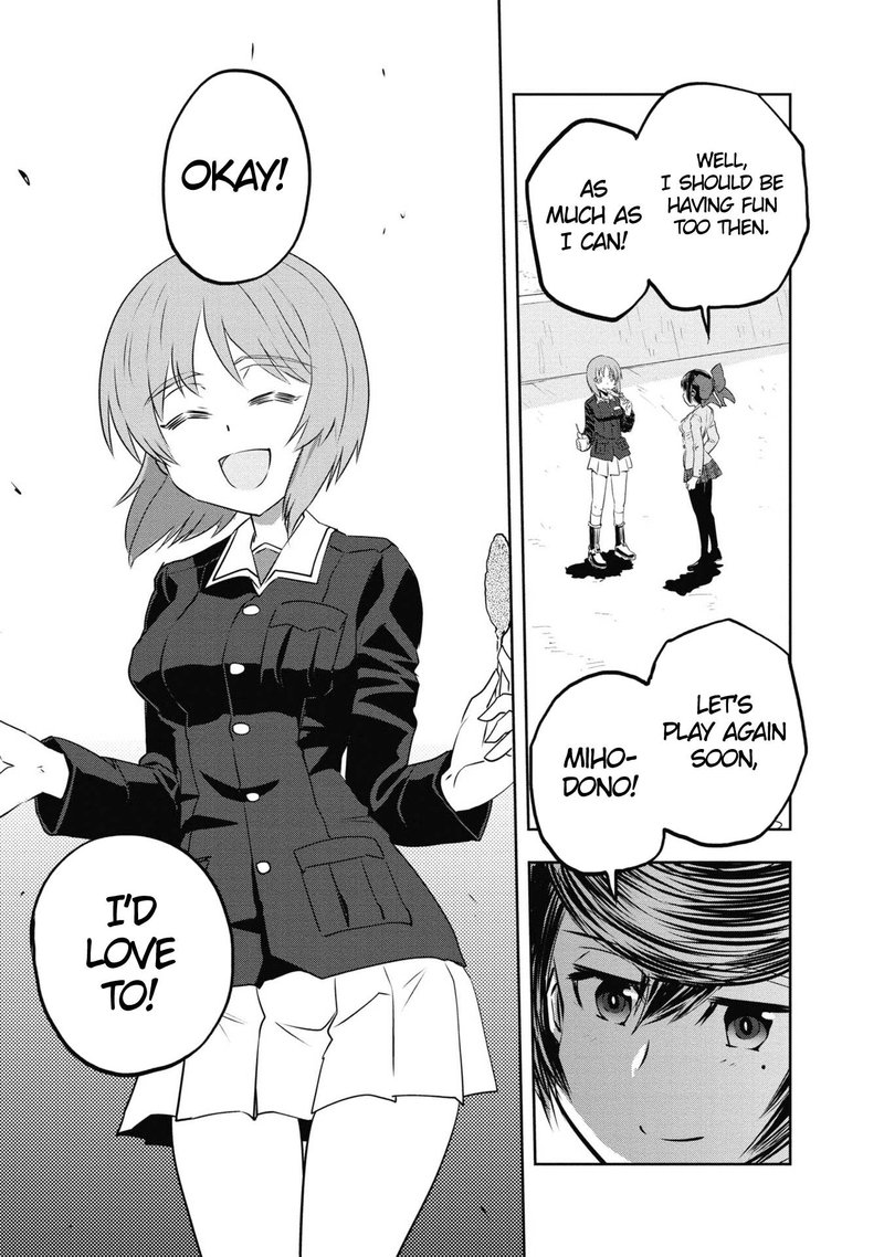 Girls Panzer Ribbon No Musha Chapter 64 Page 27