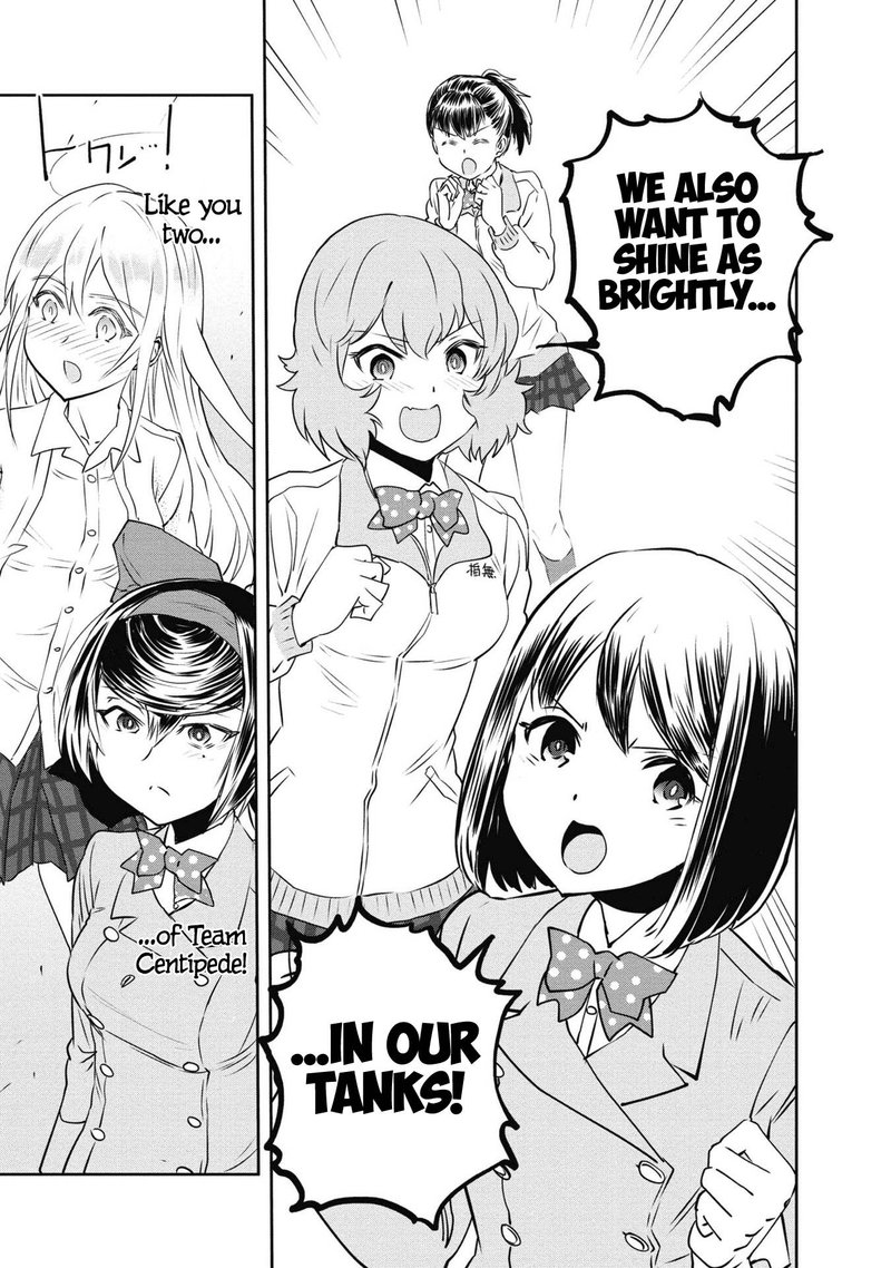 Girls Panzer Ribbon No Musha Chapter 64 Page 34