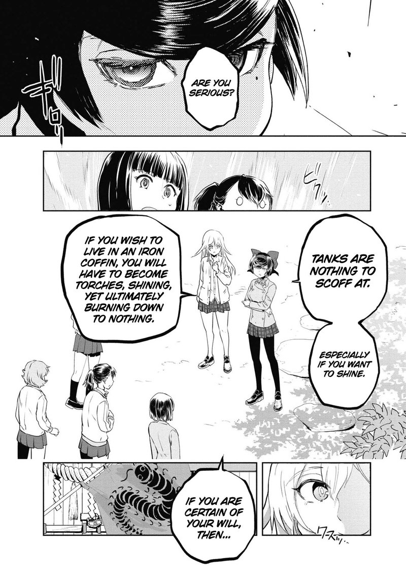Girls Panzer Ribbon No Musha Chapter 64 Page 35