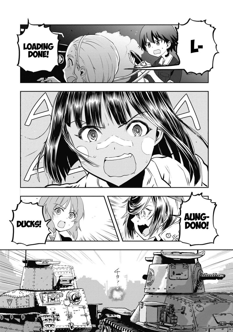 Girls Panzer Ribbon No Musha Chapter 64 Page 8