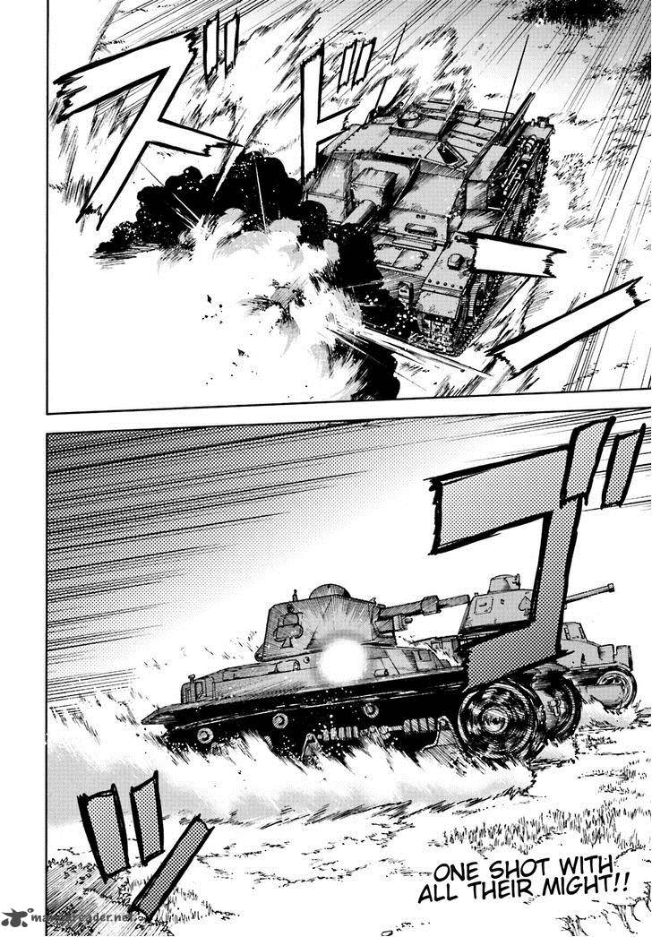 Girls Panzer Ribbon No Musha Chapter 7 Page 14