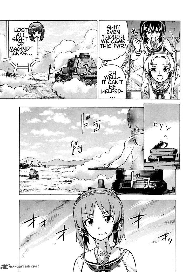 Girls Panzer Ribbon No Musha Chapter 8 Page 13