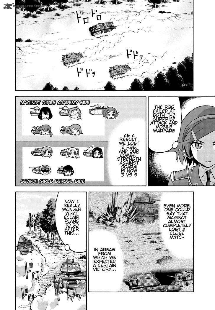 Girls Panzer Ribbon No Musha Chapter 8 Page 14