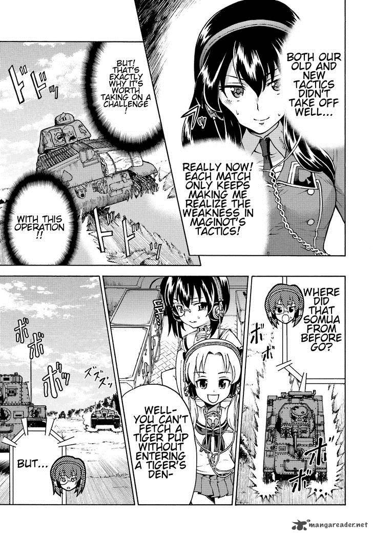 Girls Panzer Ribbon No Musha Chapter 8 Page 33