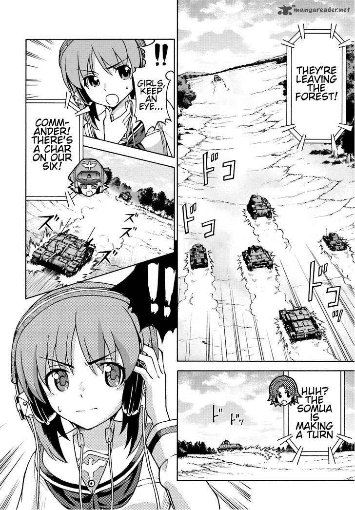 Girls Panzer Ribbon No Musha Chapter 8 Page 34