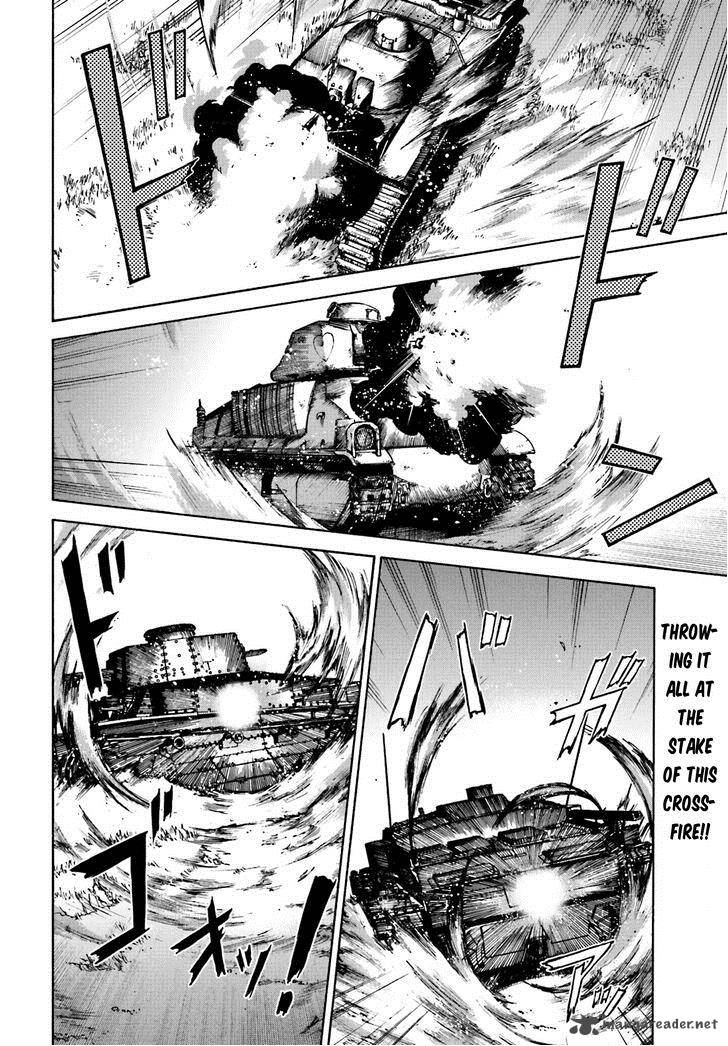 Girls Panzer Ribbon No Musha Chapter 8 Page 36