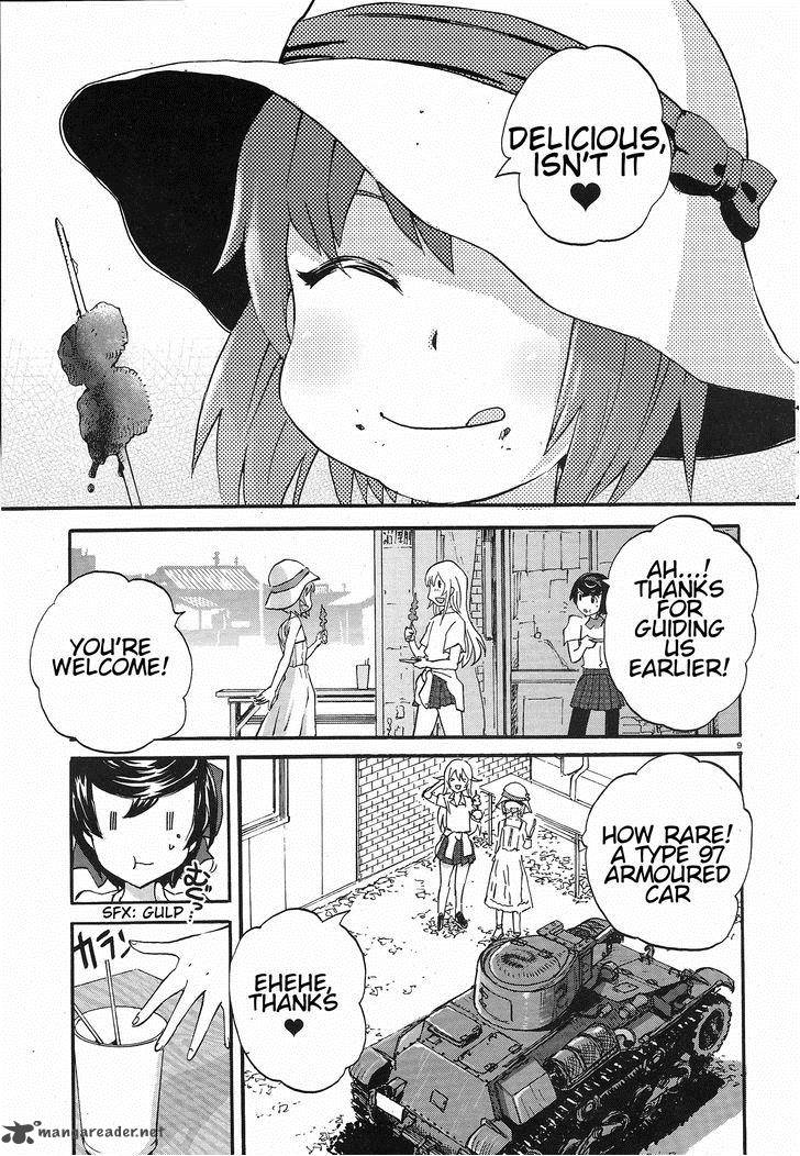 Girls Panzer Ribbon No Musha Chapter 9 Page 14