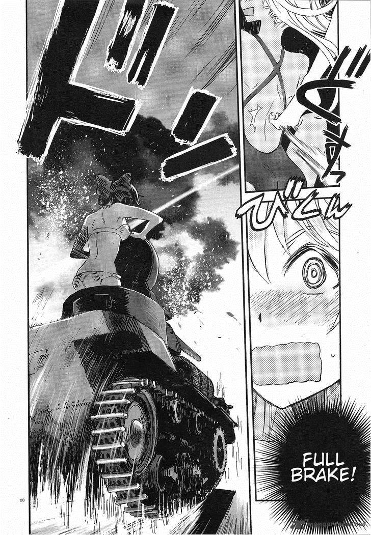 Girls Panzer Ribbon No Musha Chapter 9 Page 32