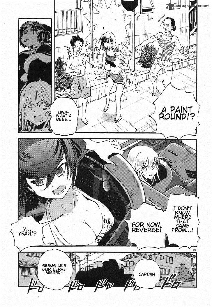 Girls Panzer Ribbon No Musha Chapter 9 Page 33