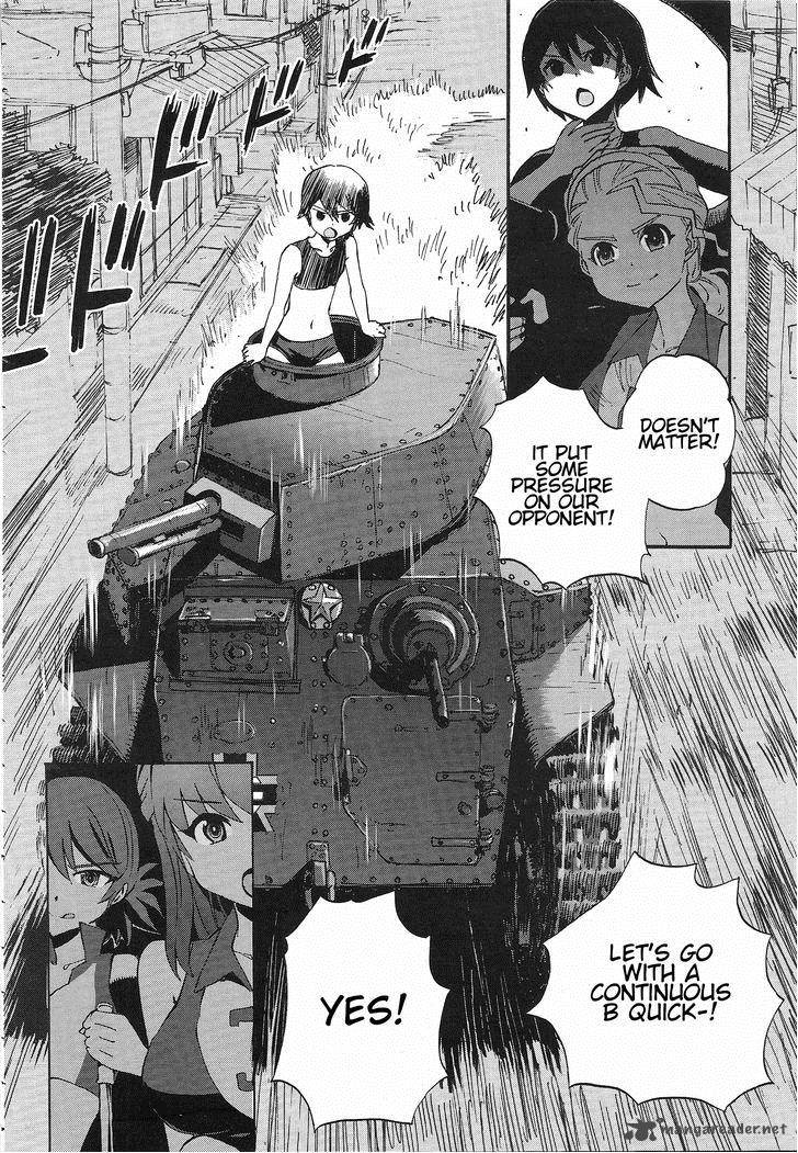 Girls Panzer Ribbon No Musha Chapter 9 Page 34