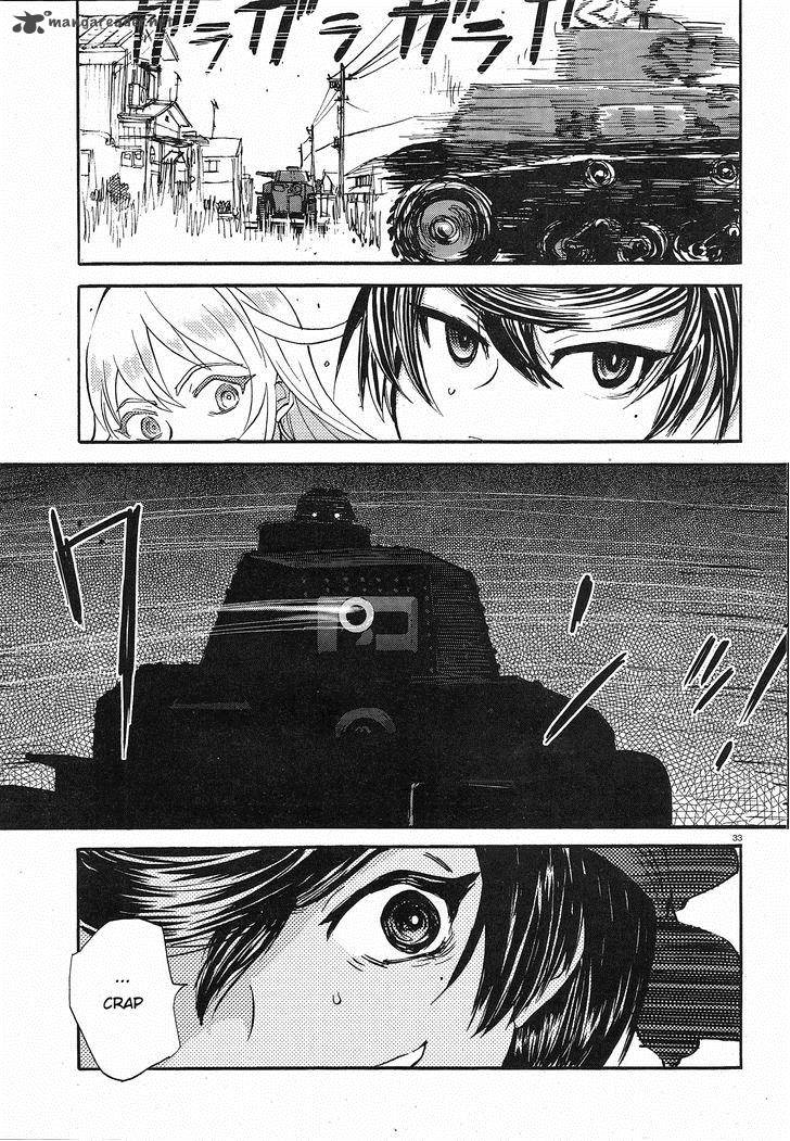 Girls Panzer Ribbon No Musha Chapter 9 Page 37