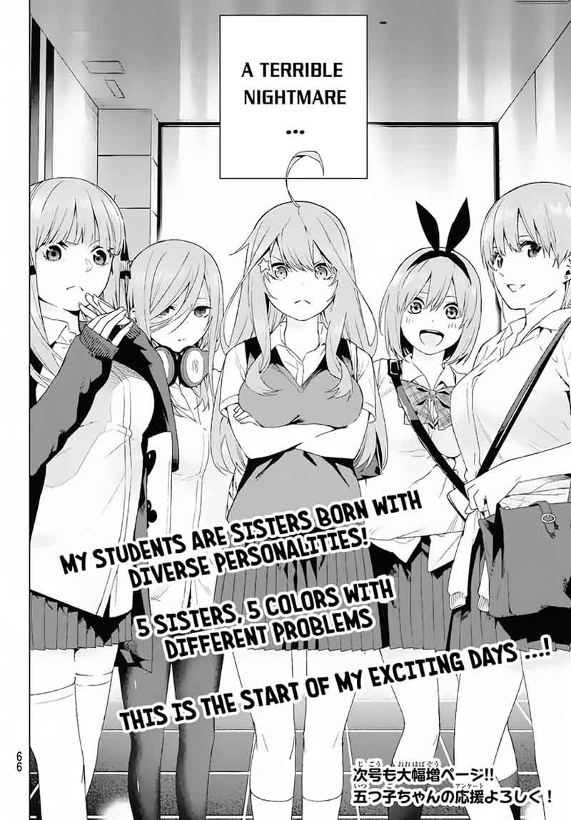 Go Toubun No Hanayome Chapter 1 Page 52