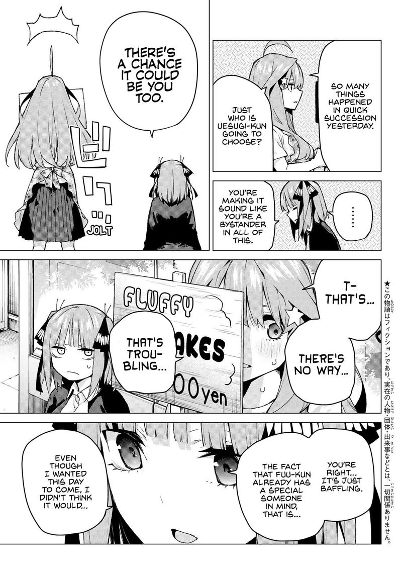 Go Toubun No Hanayome Chapter 100 Page 8