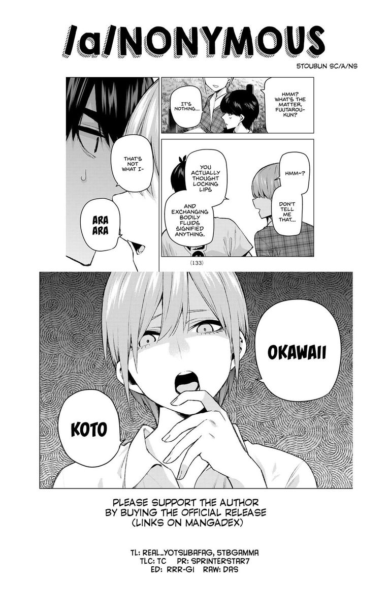 Go Toubun No Hanayome Chapter 101 Page 21