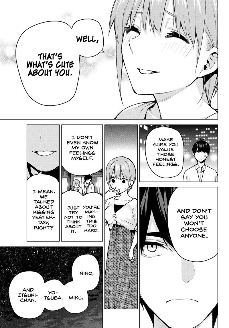 Go Toubun No Hanayome Chapter 102 Page 7