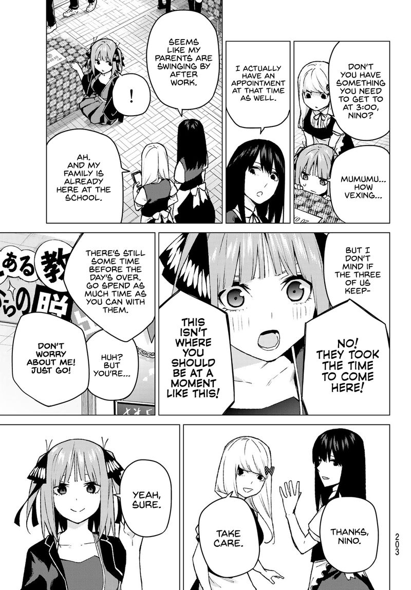 Go Toubun No Hanayome Chapter 103 Page 3