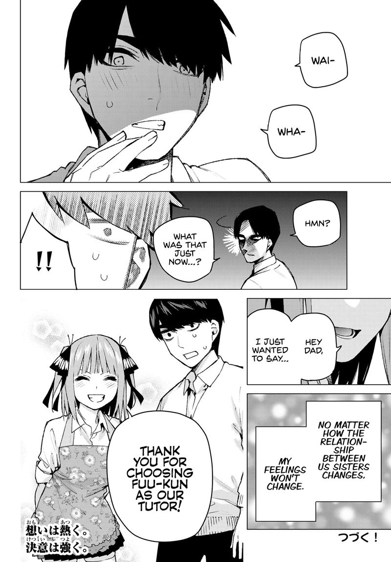 Go Toubun No Hanayome Chapter 104 Page 17